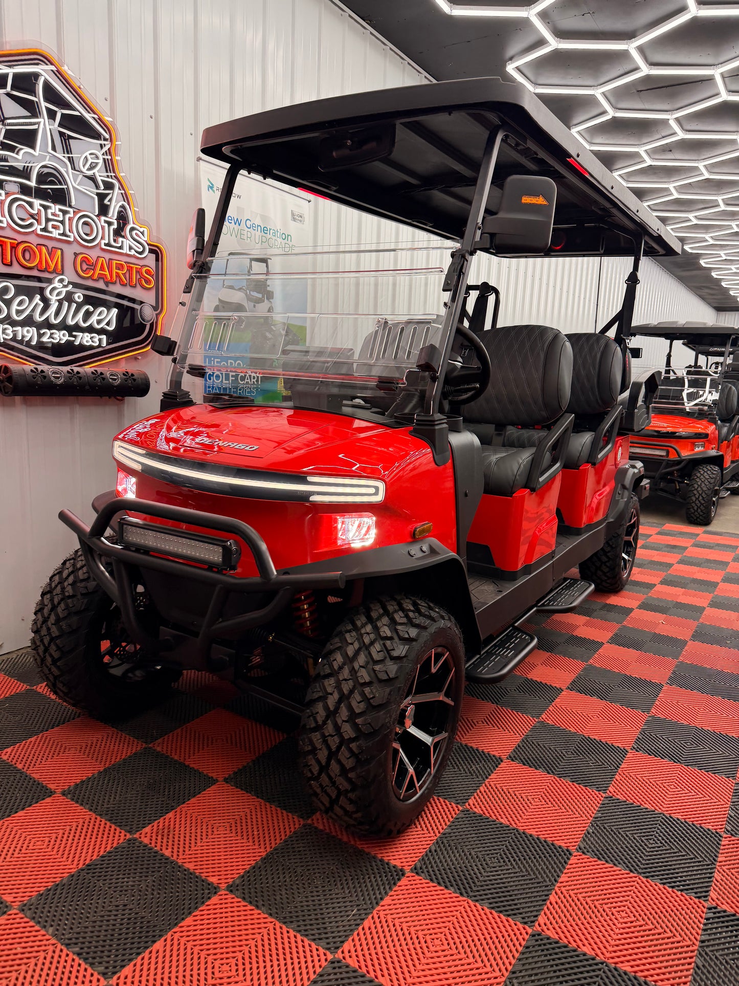 New 2026 Denago Rover XL6 6 Passenger(Luxury & Loaded) 0% Financing Available for 48Months RED