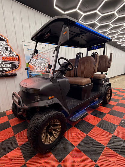 NEW Denago Rover XL 4 Passenger Golf Cart Lithium Matte Black Luxury (48 Months 0% Available)