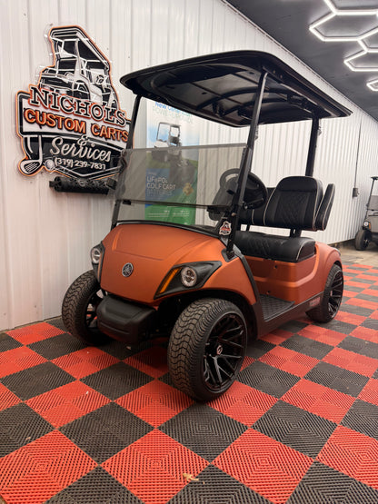 2022 Yamaha Gas EFI (Matte Orange & Street Legal Kit)