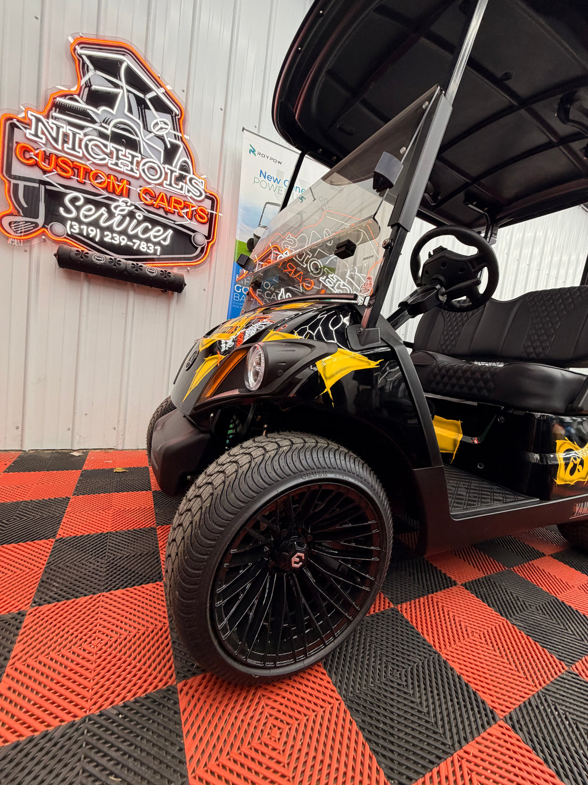 Yamaha AC Lithium Golf Cart(Hawkeye Edition) Street Legal Kit & Luxury 2022