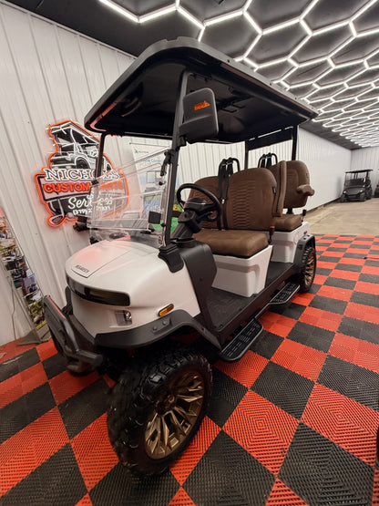 NEW Denago Rover XL 4 Passenger Golf Cart Lithium White Luxury (48 Months 0% Financing Available)