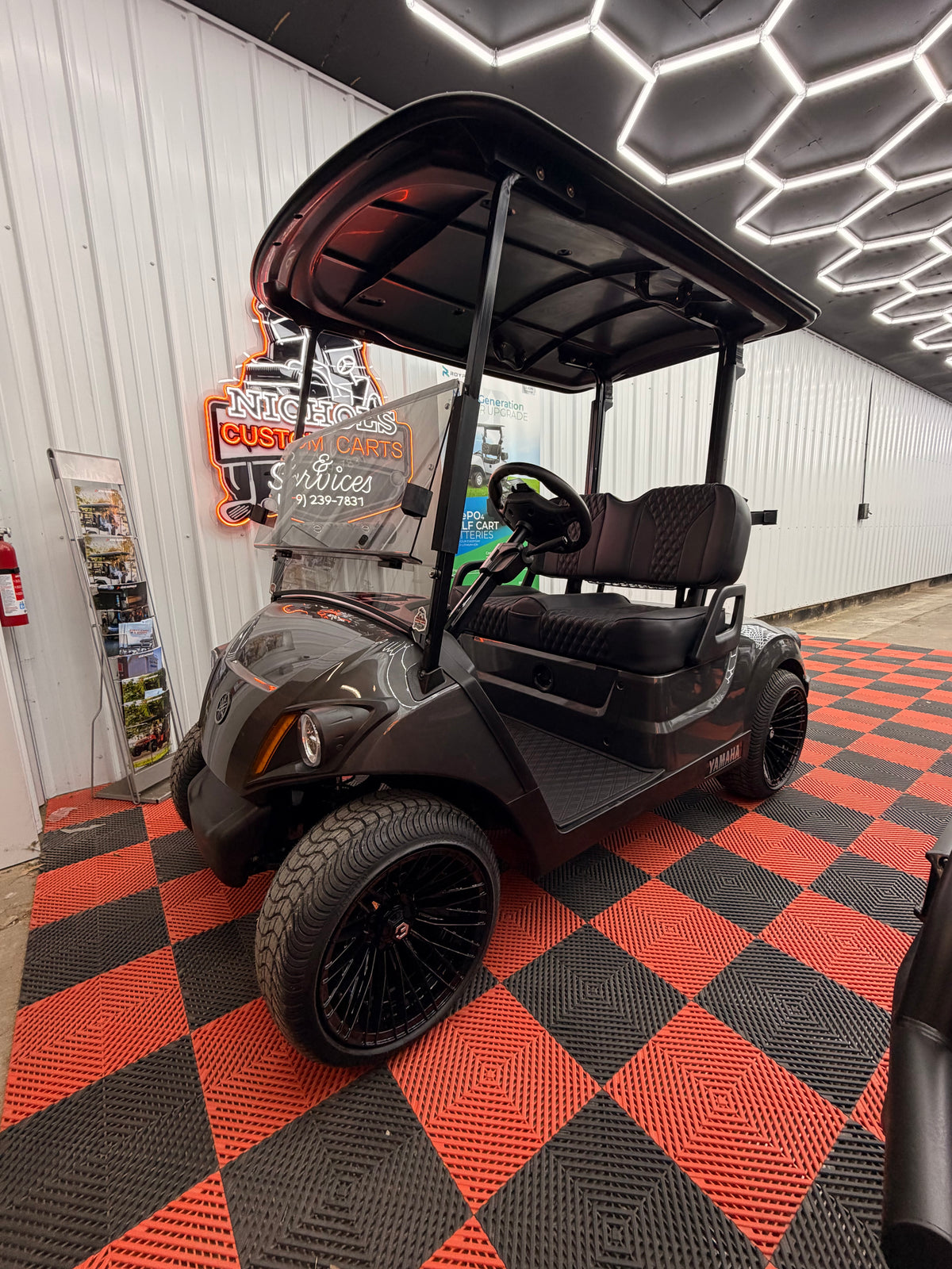 Yamaha AC Lithium Golf Cart Gunmetal
