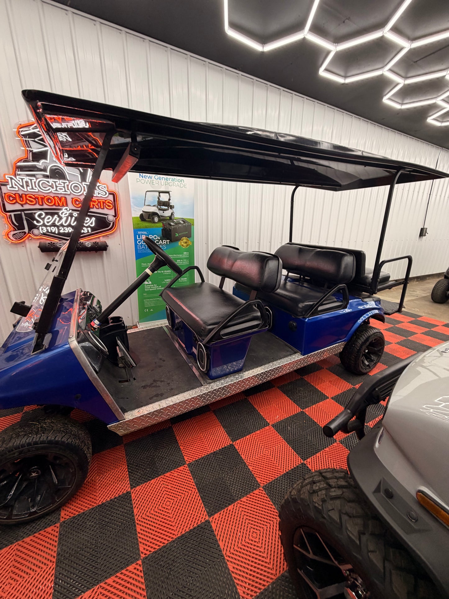 Club Car Gas 6 Passenger Golf Cart