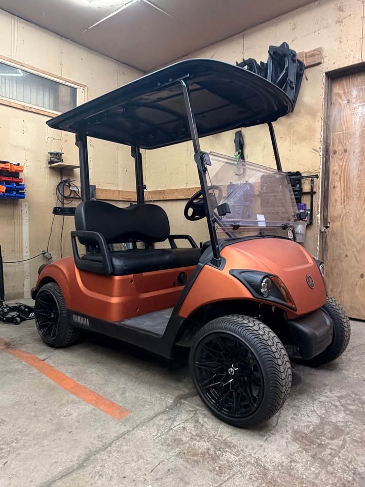 2022 Yamaha AC Lithium Golf Cart (Atomic Matte Orange)