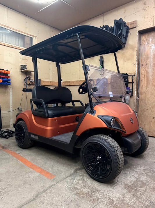 2022 Yamaha AC Lithium Golf Cart (Atomic Matte Orange)