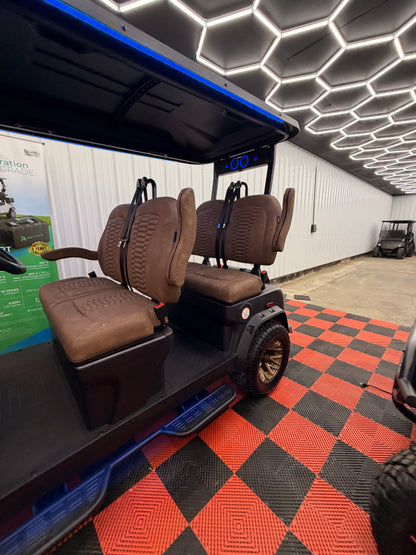 NEW Denago Rover XL 4 Passenger Golf Cart Lithium Matte Black Luxury (48 Months 0% Available)