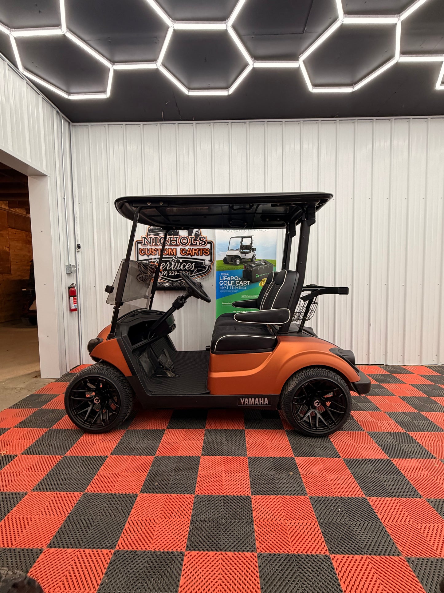 2022 Yamaha Gas EFI (Matte Orange & Street Legal Kit)