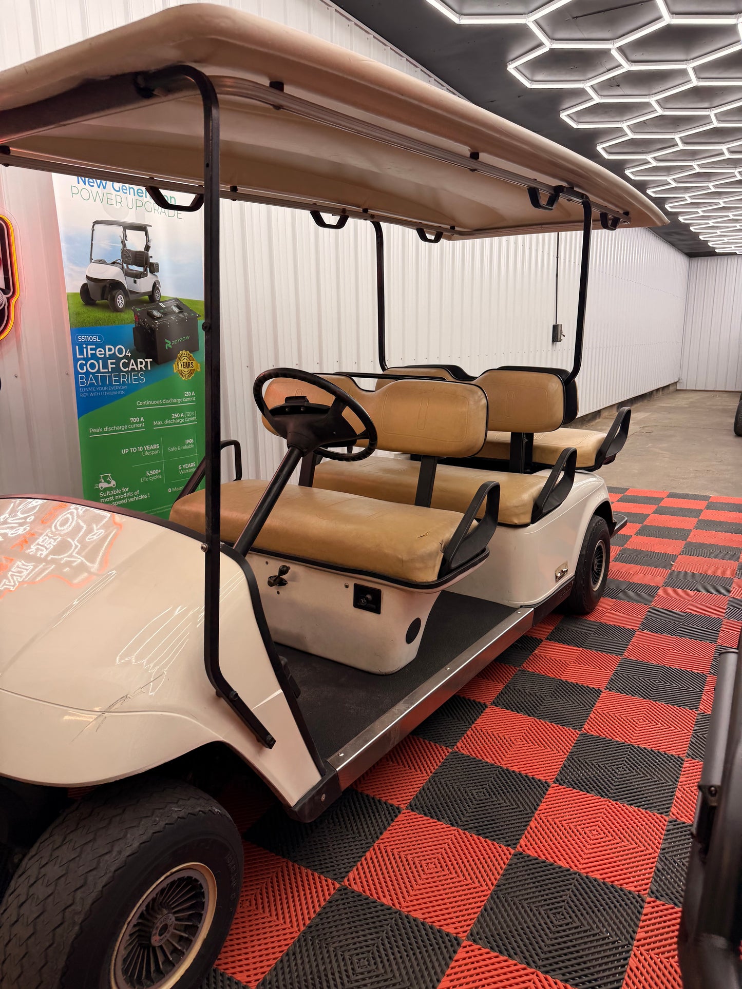 6 Passenger EZGO Gas Golf Cart