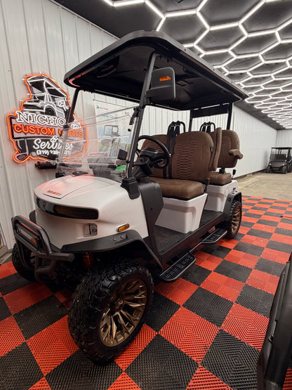 NEW Denago Rover XL 4 Passenger Golf Cart Lithium White Luxury (48 Months 0% Financing Available)
