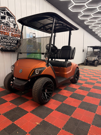 2022 Yamaha Gas EFI (Matte Orange & Street Legal Kit)