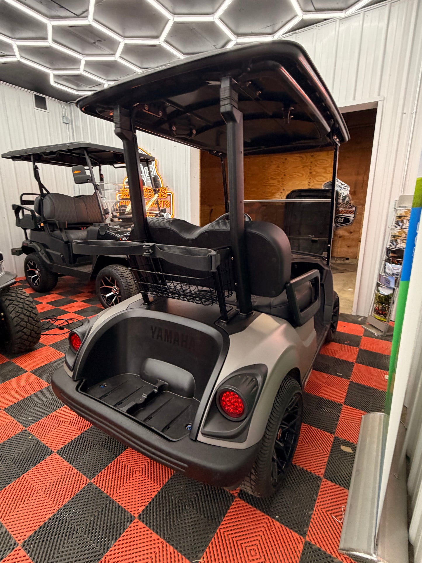 2022 Yamaha Gas EFI (Matte Titan)Street Legal Kit & Luxury Seat