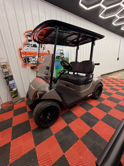 2022 Yamaha Gas EFI (Matte Titan)Street Legal Kit & Luxury Seat