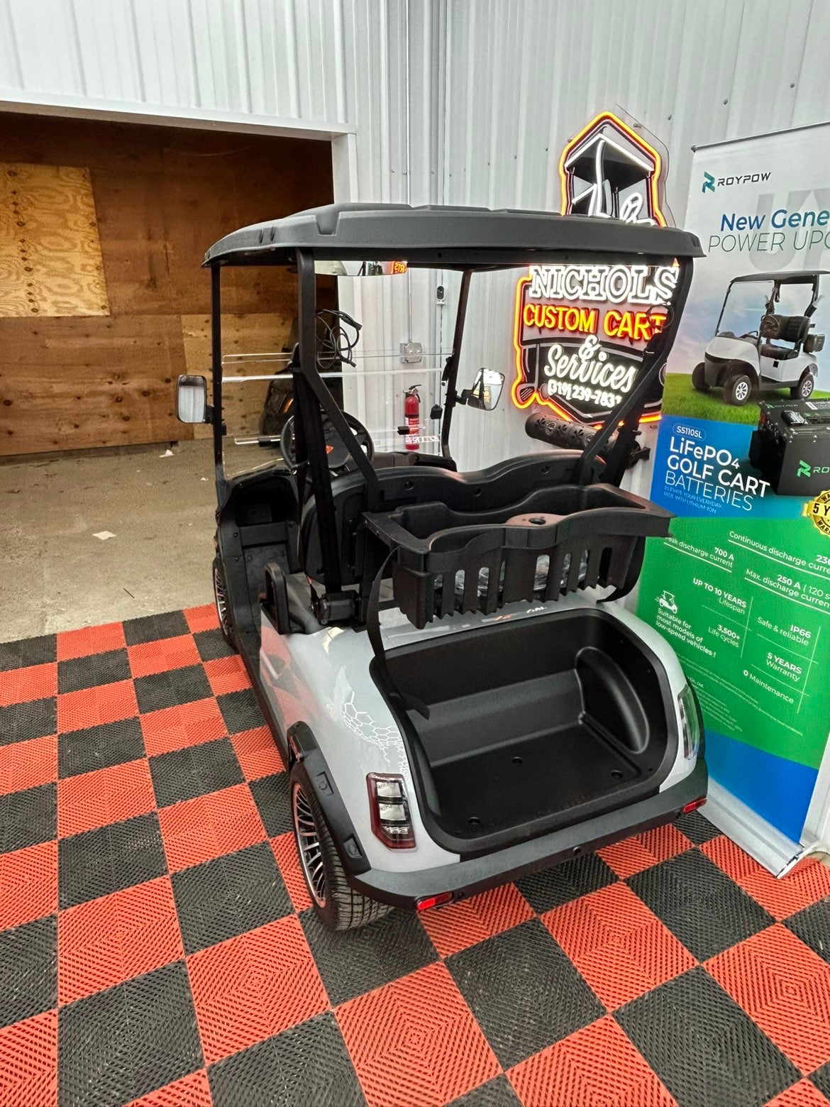 2026 Denago Lithium Scout Golf Cart NEW(Black & Grey)