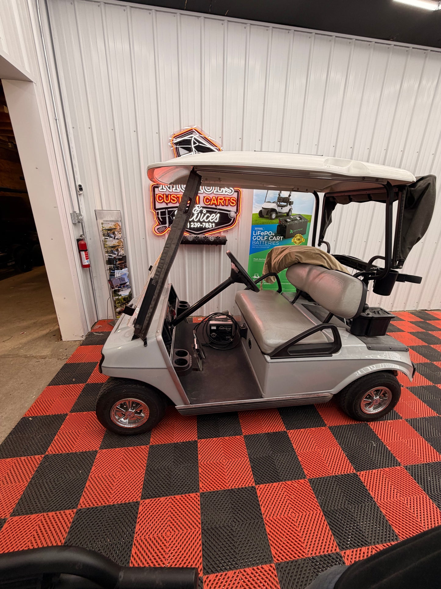 2002 Club Car 48V Loaded Golf Cart