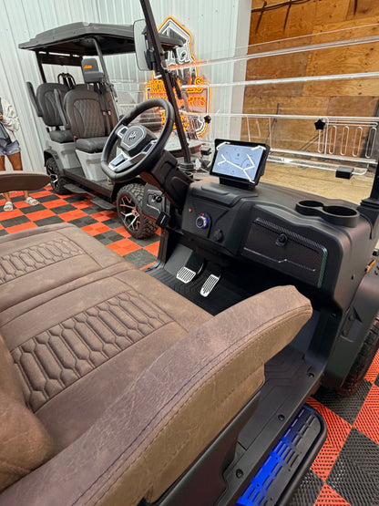 NEW Denago Rover XL 4 Passenger Golf Cart Lithium Matte Black Luxury (48 Months 0% Available)