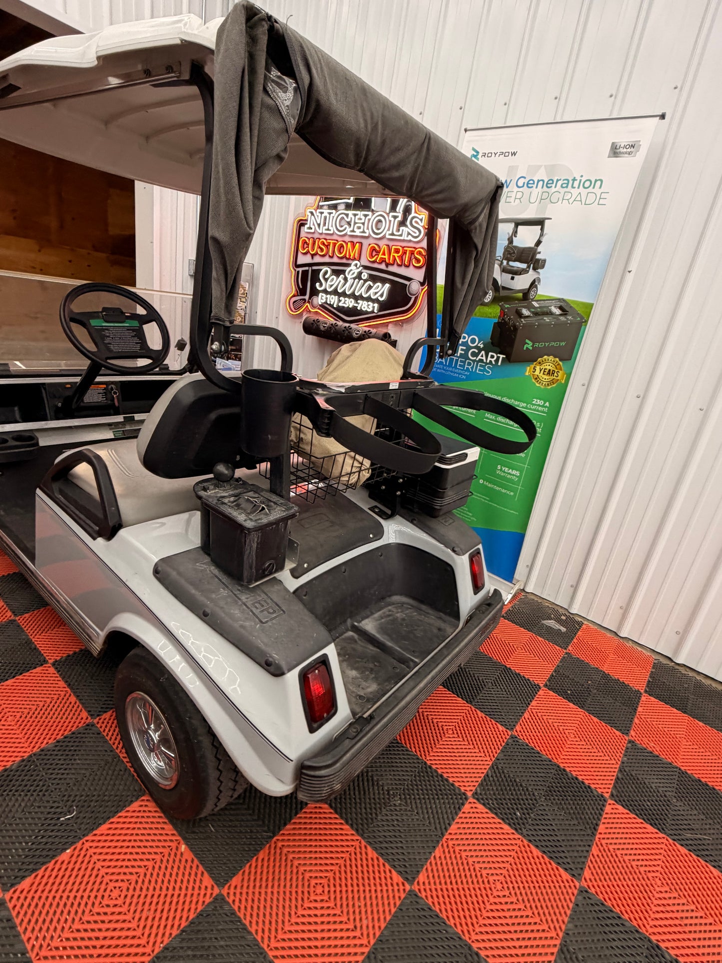 2002 Club Car 48V Loaded Golf Cart