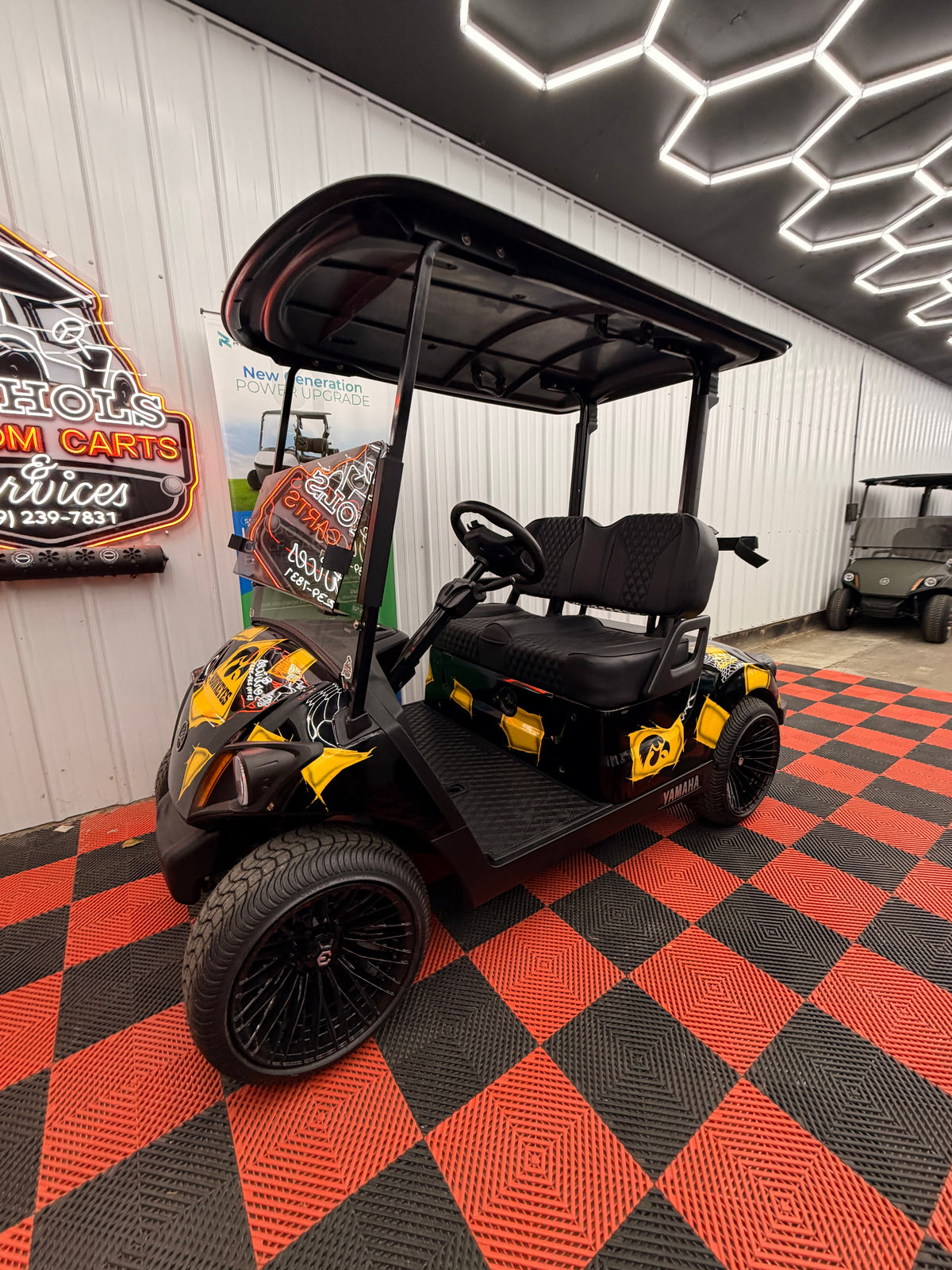 Yamaha AC Lithium Golf Cart(Hawkeye Edition) Street Legal Kit & Luxury 2022