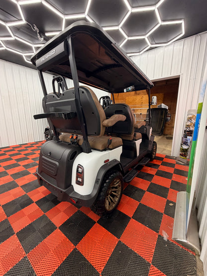 NEW Denago Rover XL 4 Passenger Golf Cart Lithium White Luxury (48 Months 0% Financing Available)