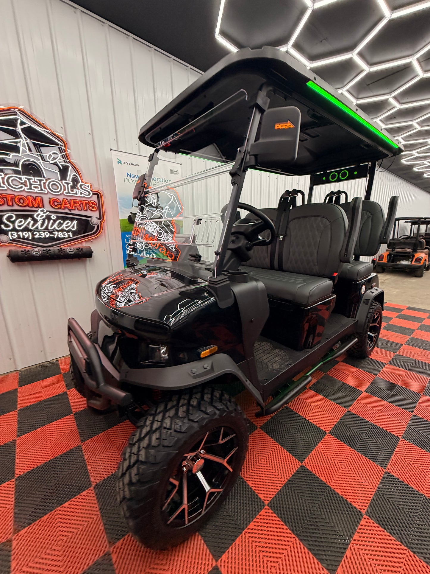 NEW Denago XL Rover Matte Black Lithium(48Month 0% Financing Available) Forward Facing 4 Passenger