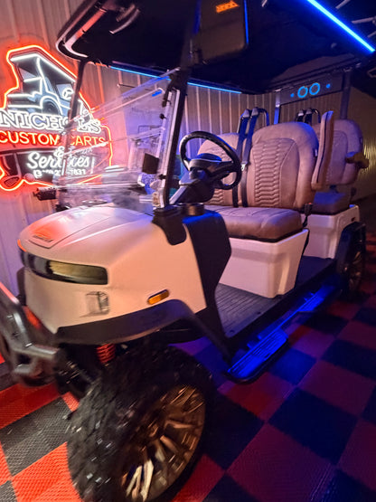 NEW Denago Rover XL 4 Passenger Golf Cart Lithium White Luxury (48 Months 0% Financing Available)
