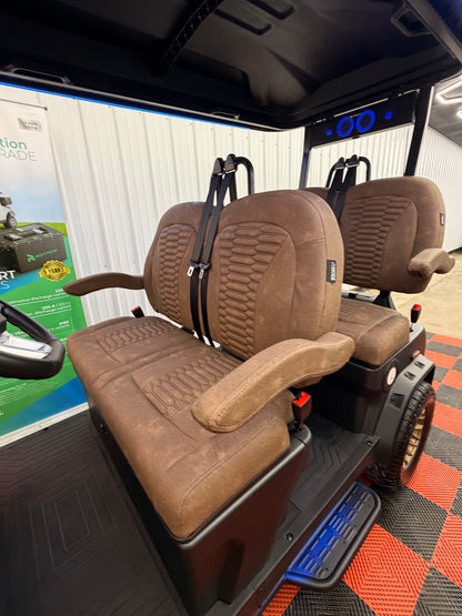 NEW Denago Rover XL 4 Passenger Golf Cart Lithium Matte Black Luxury (48 Months 0% Available)
