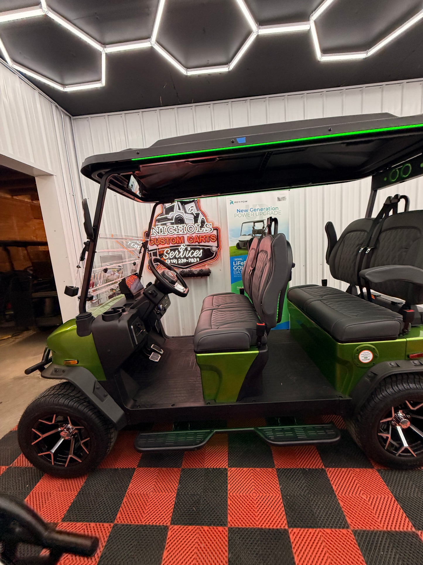 2026 Denago XL Rover New JAVA GREEN(48Month 0% Financing Available) Forward Facing 4 Passenger