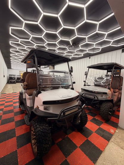 NEW Denago Rover XL 4 Passenger Golf Cart Lithium White Luxury (48 Months 0% Financing Available)