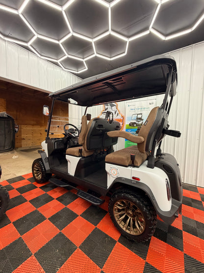 NEW Denago Rover XL 4 Passenger Golf Cart Lithium White Luxury (48 Months 0% Financing Available)
