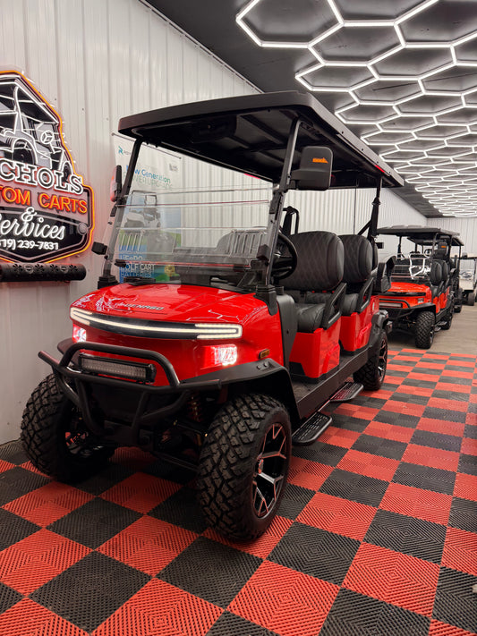 New 2026 Denago Rover XL6 6 Passenger(Luxury & Loaded) 0% Financing Available for 48Months RED