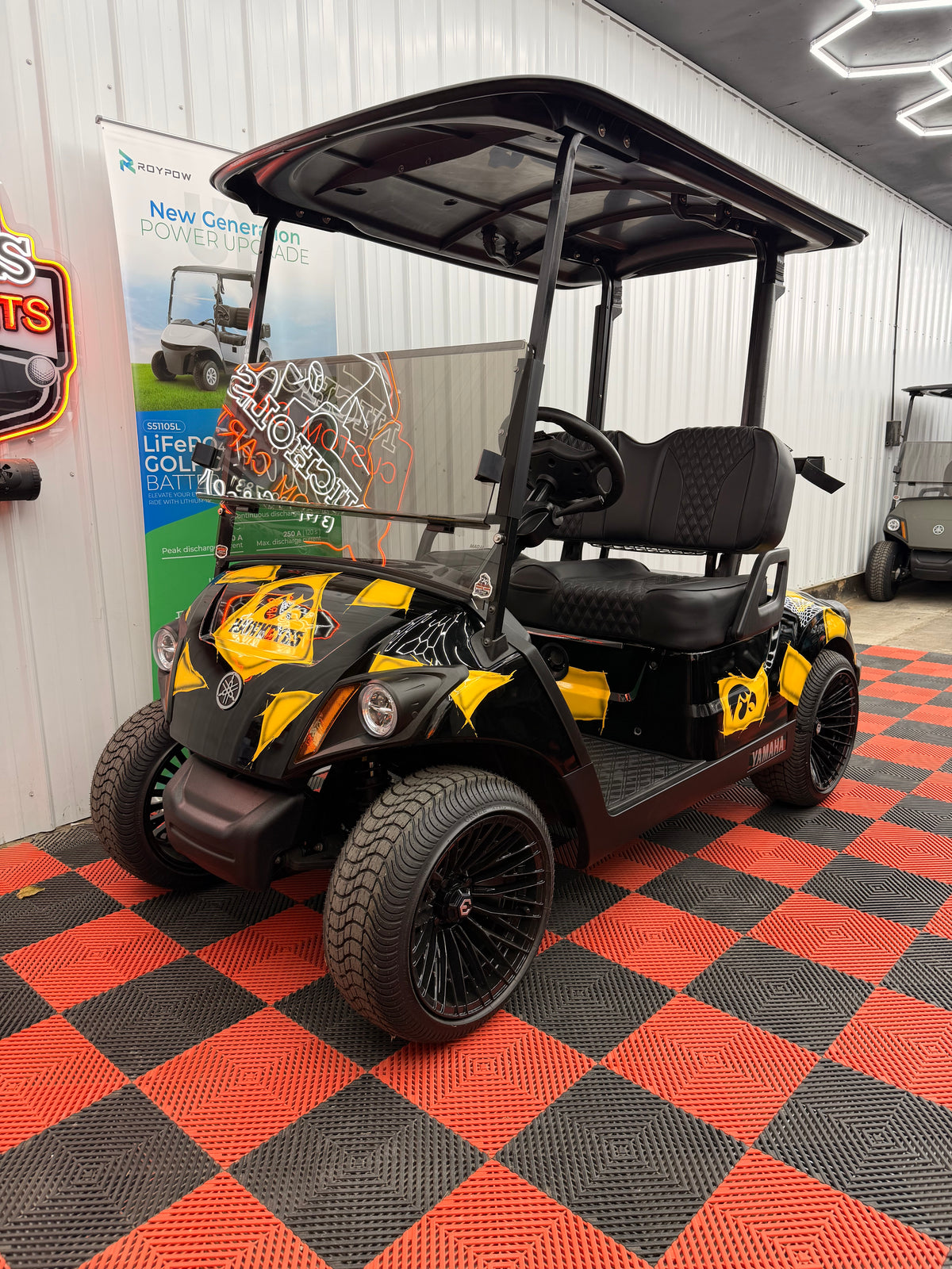 Yamaha AC Lithium Golf Cart(Hawkeye Edition) Street Legal Kit & Luxury 2022