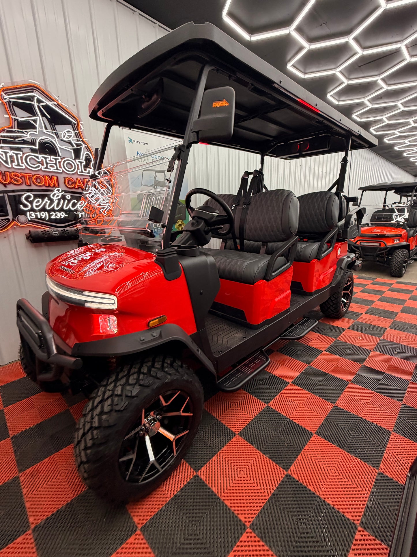 New 2026 Denago Rover XL6 6 Passenger(Luxury & Loaded) 0% Financing Available for 48Months RED