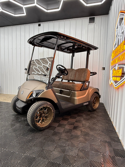 2022 Yamaha Gas EFI(Matte Gold & Street Legal Kit)