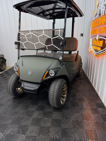 Yamaha Gas EFI (Military Matte Green)Street Legal Kit & Luxury Seat
