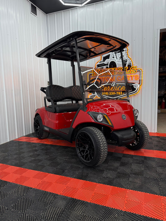 Yamaha Gas EFI (Viper Red)Street Legal Kit & Luxury Seat