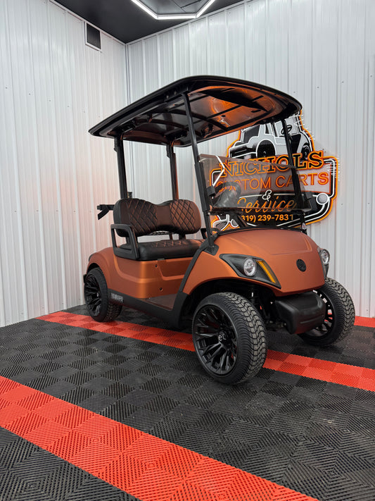 2022 Yamaha Gas EFI (Matte Orange & Street Legal Kit)