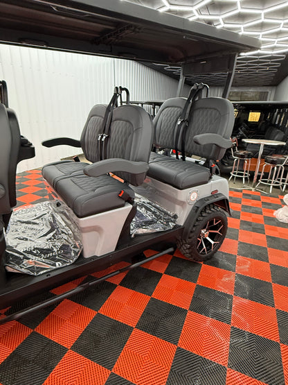 2025 Denago Rover XXL 6 Passenger Golf Cart Lithium Grey (36 0% Financing Available)