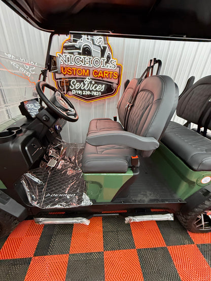 2025 Denago Rover XL 4 Passenger Lithium(36 Months 0% Financing Available) GREEN