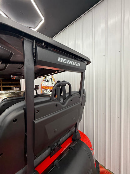 2025 Denago Rover XL 4 Passenger Golf Cart RED (36 Months 0% Financing Available)