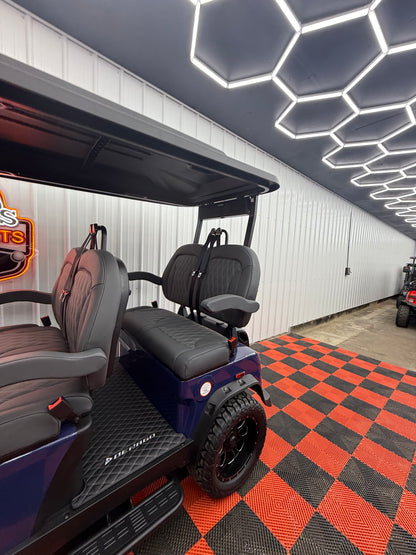 2025 Denago Rover XL 4 Passenger Golf Cart Midnight Blue  (36 Months 0% Financing Available)