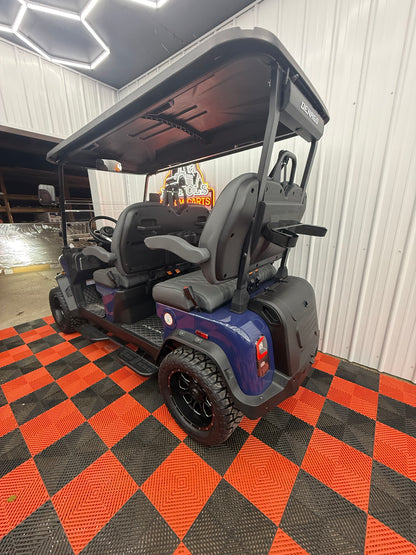 2025 Denago Rover XL 4 Passenger Golf Cart Midnight Blue  (36 Months 0% Financing Available)