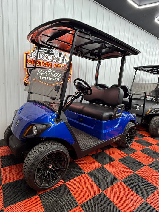2022 Yamaha Gas EFI Blue(4 Passenger  & Street Legal Kit)