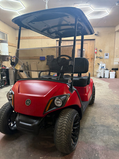 Yamaha Gas EFI 2022 Matte Red(Street Legal Kit & Luxury Seat)
