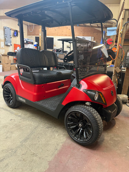 Yamaha Gas EFI 2022 Matte Red(Street Legal Kit & Luxury Seat)