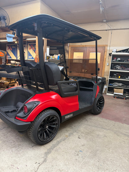 Yamaha Gas EFI 2022 Matte Red(Street Legal Kit & Luxury Seat)