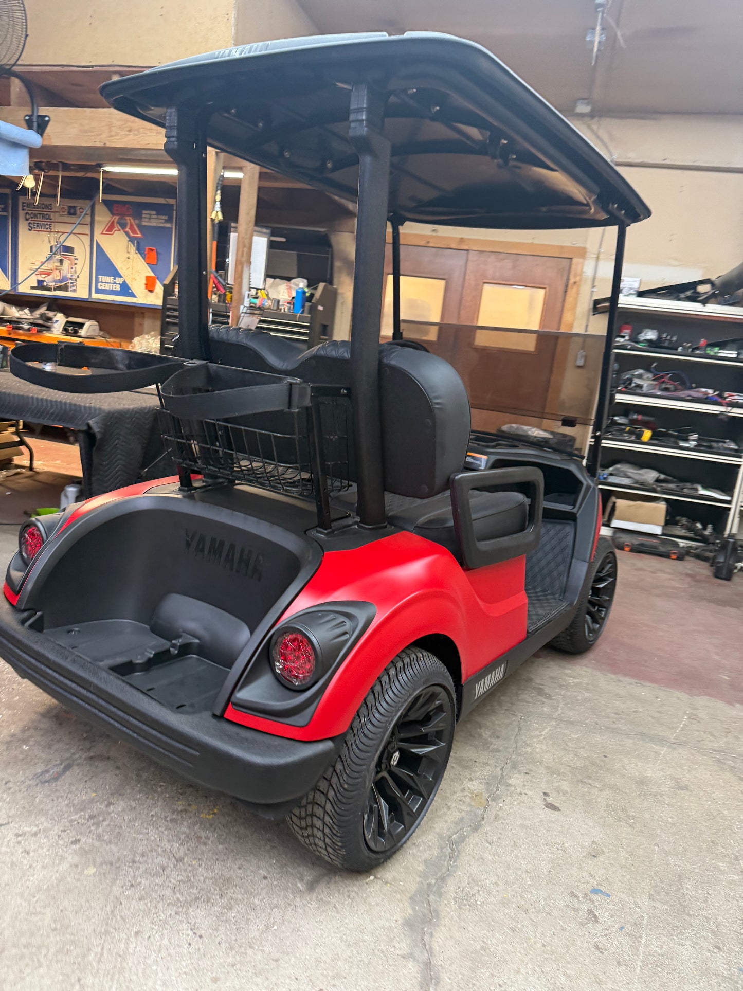 Yamaha Gas EFI 2022 Matte Red(Street Legal Kit & Luxury Seat)