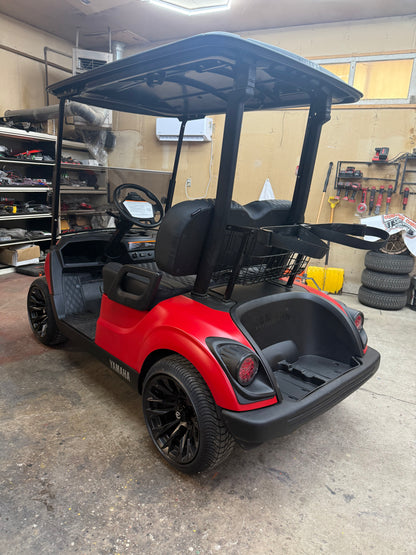 Yamaha Gas EFI 2022 Matte Red(Street Legal Kit & Luxury Seat)