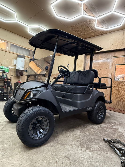 2022 Yamaha Gas EFI( Lifted & 4 Passenger) Street Legal Kit w Luxury Seat