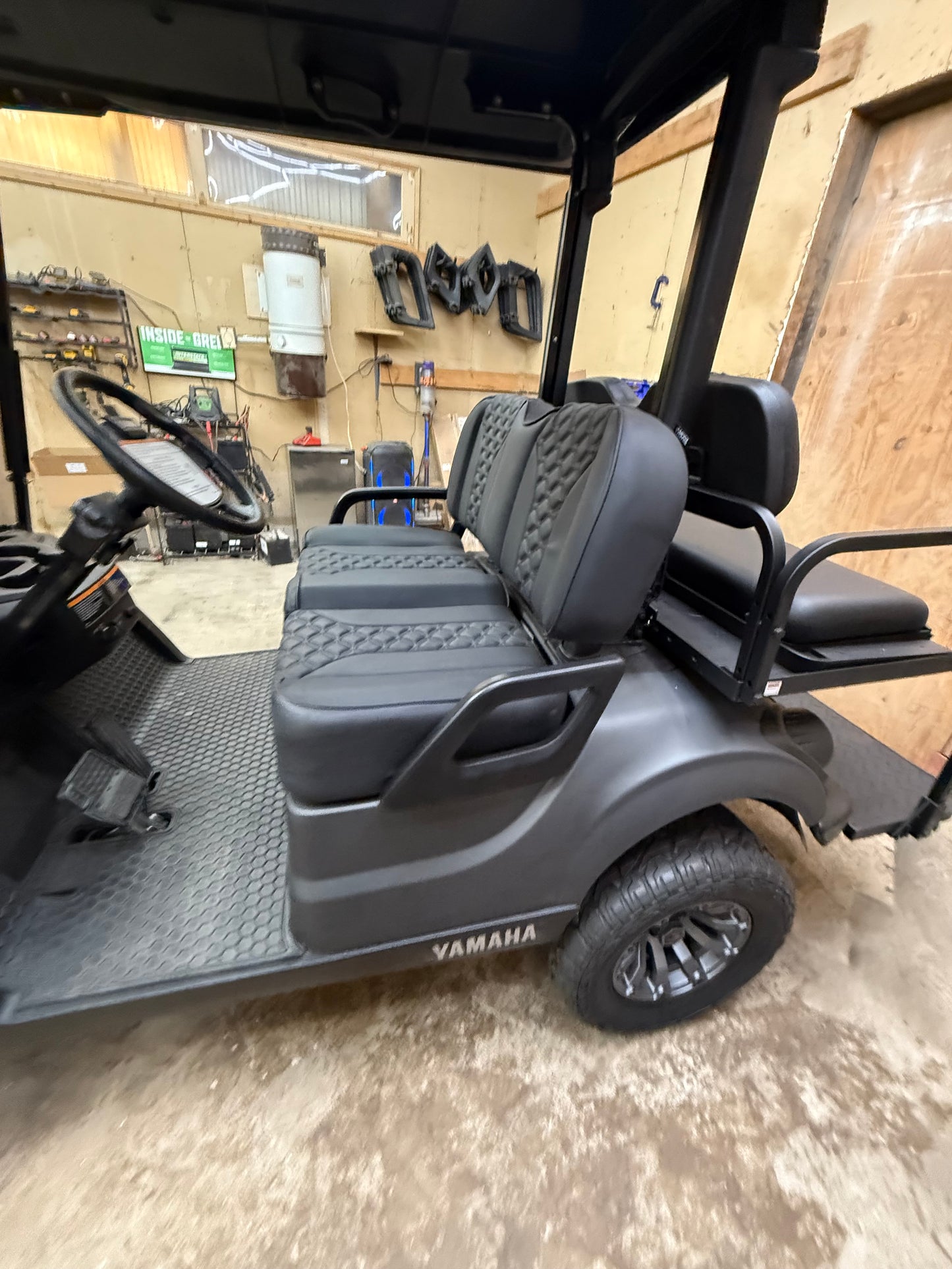 2022 Yamaha Gas EFI( Lifted & 4 Passenger) Street Legal Kit w Luxury Seat