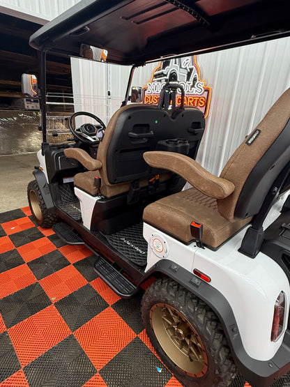 2025 Denago Rover XL 4 Passenger Golf Cart Lithium White Luxury(36 Months 0% Financing Available)