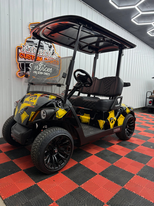 Yamaha AC Lithium Golf Cart(Hawkeye Edition) Street Legal Kit & Luxury